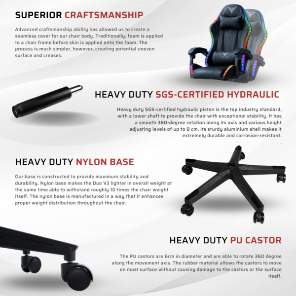 RGB Gaming Chair - Image 7